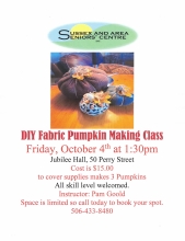 Fabric Pumpkin