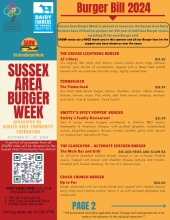 Sussex Area Burger Week