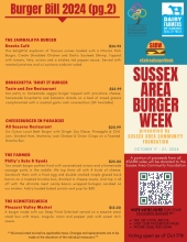 Sussex Area Burger Week